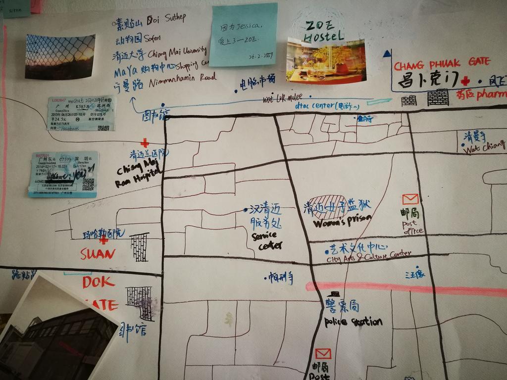 Zoe Hostel Chiang Mai Eksteriør bilde